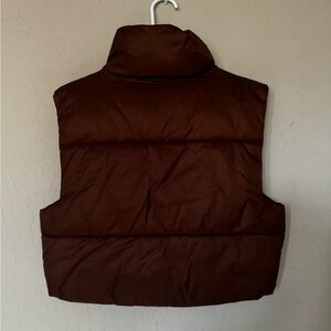 Brown Puffer Vest